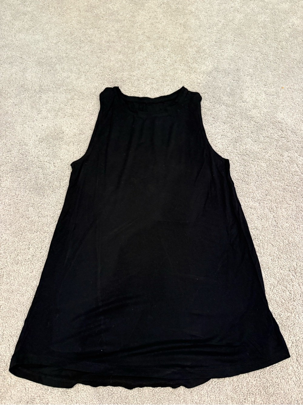 a new day Black Sleeveless Scoop Neck Tank